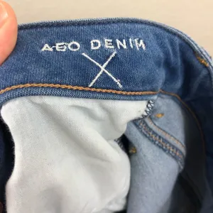 American Eagle AEO denim blue jegging skinny jeans 4 regular thumbnail 6