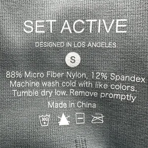 Set Active Sculptflex Power Leggings High Rise Ribbed Trim Yoga Aspen Green S thumbnail 3