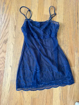 victoria’s secret babydoll mess slip dress thumbnail 1