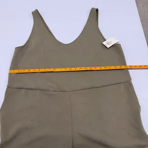 Universal Thread Olive Green Sleeveless V-Neck Romper Size XXL NWT thumbnail 3