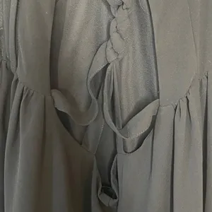 H&M Black Halter Maxi Dress thumbnail 7