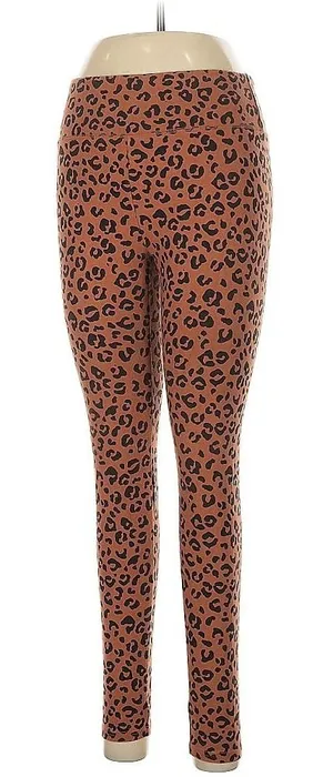 💕 Wild Fable Leopard Print Leggings Size Small thumbnail 1