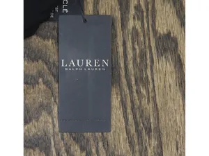 NWT Lauren Ralph Lauren Womens Beach Club Solid Macrame Ring Top Bikini Black 10 thumbnail 8