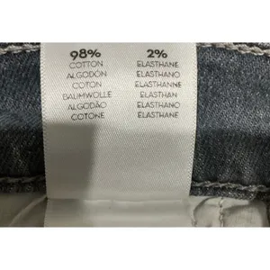 MOTHER TheInsider Crop Step Fray Jeans Ace‎ Of Spades Grey Distressed Size 25 XS thumbnail 8