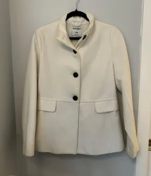 White Peacoat thumbnail 3