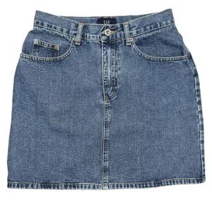 Y2K Gap Denim Skirt Size 4 Blue Jean Cotton Vintage Classic thumbnail 1