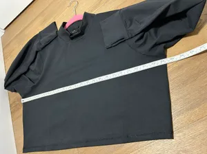 Aerie XXL black crop top thumbnail 6