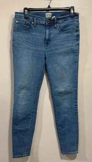 J. Crew Denim 9" High-Rise Toothpick Jeans thumbnail 1
