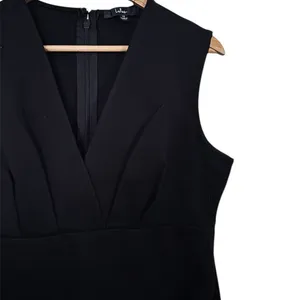 Lulus Cocktail Hour Black Sleeveless Tulip Black Mini Dress thumbnail 3