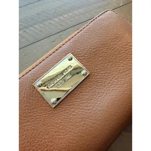 Michael Kors Jet Set Travel Continental Wallet Brown thumbnail 2