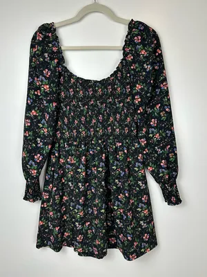 Hill House The Nap Dress in Multi Berry Crepe thumbnail 4