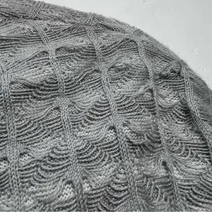 Gray Open Front Cardigan peck peck :Box G thumbnail 5