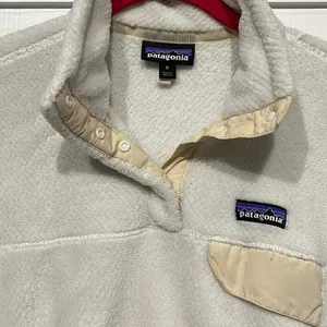 Patagonia Re-tool Snap T Fleece Pullover Ivory Medium thumbnail 10