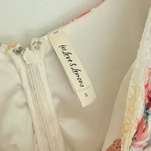 For Love And Lemons Juliet Floral Mini Dress‎ Spring Coquette Summer Size Small thumbnail 9