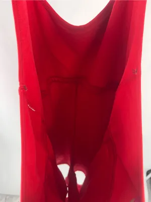 Beyond Yoga Spacedye Prep Halter Dress Candy Apple Red XL Built-In Bodysuit thumbnail 11
