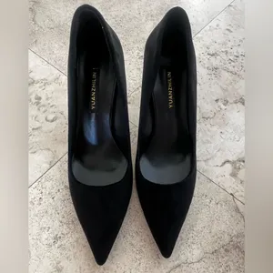 Black Women's Heels Size 7 thumbnail 2