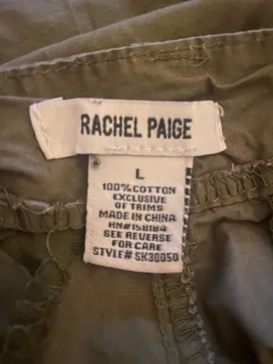 Rachel Paige Olive Cargo Jogger Pants thumbnail 5