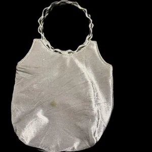 Vintage Victoria's‎ Secret Velvet Silver Handbag thumbnail 2