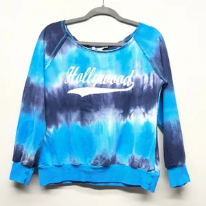American Vintage Tie Dye Activewear Sweatshirt Womens Large 100% Cotton thumbnail 1