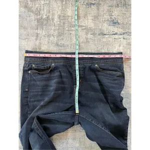 Levi's Levi Strauss Signature Dark Wash Totally Shaping Pull On Skinny Jeans 34 x 28 thumbnail 5