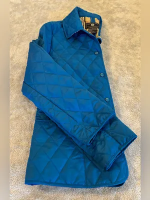 O’kief & O’kief Brand Quilted Blue Women’s Jacket Size Small thumbnail 7