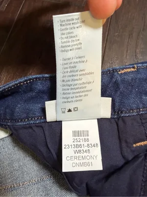 PAIGE Leenah High Rise Wide Leg Jeans Sz 28 Ceremony Dark Wash Stretch Denim thumbnail 8