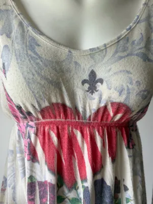 Vintage Y2K Empire Waist Mini Dress Multiple Size M thumbnail 2
