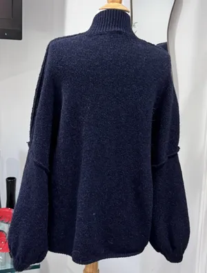 Pretty Garden Button Up Collar Cardigan Sweater thumbnail 4