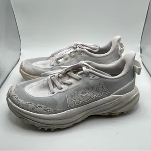 Hoka Speedgoat 6 women’s size 6.5 vibram white sneakers hiking outdoor thumbnail 3