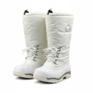 SOREL Snowlion Insulated Knee High Winter Boots Sz 9 White Cozy Stylish Durable thumbnail 3