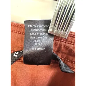 Black Diamond Women's Credo Shorts Size 8 Burnt Orange Cotton Stretch‎ Climbing thumbnail 14