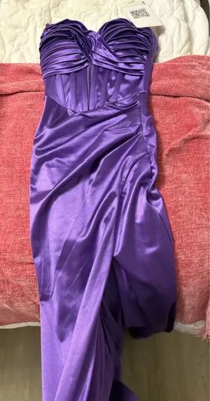 Macy's Corset Prom Dress thumbnail 5