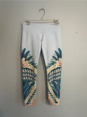 ALO Yoga Gypset Goddess Airbrush Leggings size Small thumbnail 3