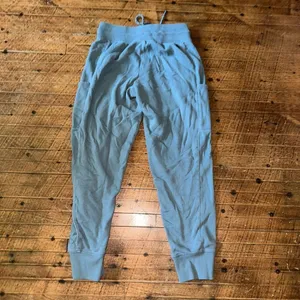 Reebok gray blue cozy loungewear athletic XS joggers thumbnail 3