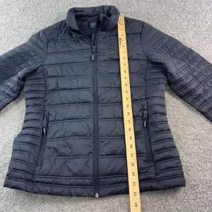 StormTech Performance Womens M Black Puffer‎ Jacket Full Zip Packable Gorpcore Size M thumbnail 4