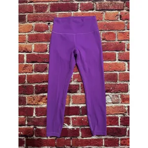 Purple, Lululemon leggings size 8 thumbnail 2