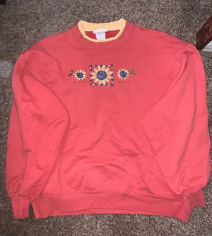 Top Stitch Embroidered Crewneck Multiple Size L thumbnail 2