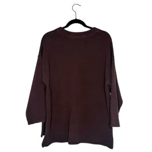 NWT Free People Hailee Sweater Set in Hot Fudge Women's Size Small thumbnail 3