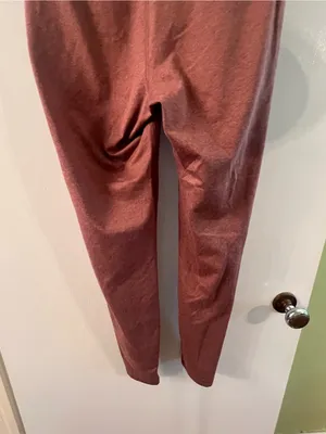 Old Navy Women’s Size Small Cloud Comfy Extra High‎ Rise Legging Warm Taupe 7/8 thumbnail 8