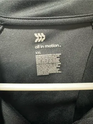 all in motion Black Half-Zip Athletic Pullover thumbnail 2