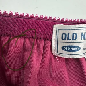 VTG Old Navy Skirt Womens S Berry Velvet Low Waist Pleats Lace thumbnail 6