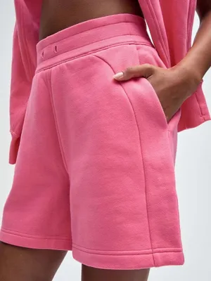 Lululemon Scuba High Rise short, 5”. NWT SZ 2, SAKR (Sakura Pink) thumbnail 2