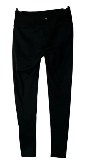 90 Degree by Reflex‎ Black Mid Rise 7/8 Athletic Leggings XS thumbnail 1