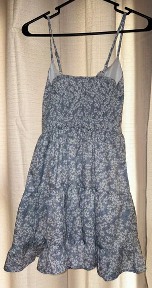 Blue And White Floral Sundress thumbnail 2