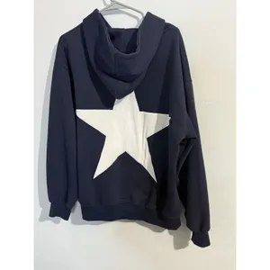 Aelfric Eden Hoodie Color Dark Blue Size Medium Star‎ Logo thumbnail 6