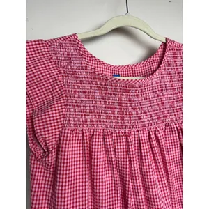 Maxwell and Geraldine The Rose Gingham Mini Dress Sz. XS thumbnail 6