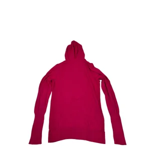 American Eagle‎ Outfitters Pink Hooded V-Neck Sweater Long Sleeve XL Womens thumbnail 2