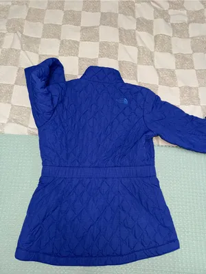 The North Face Womens Quilted Primaloft Thermoball Puffer Jacket Blue Size M thumbnail 5