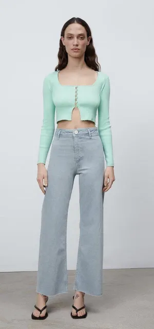 ZARA The Marine Straight Jean thumbnail 3