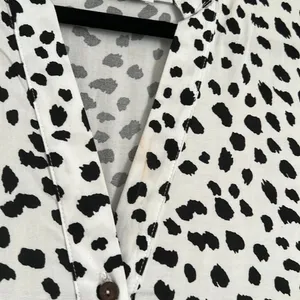 Petal and Pup Black and White Polka Dot Dress thumbnail 3